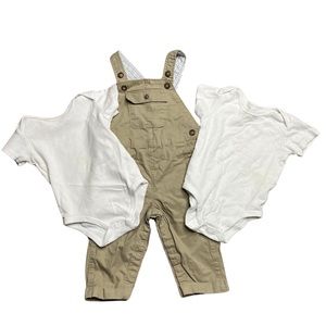 Overall and Onesie Matching Set -12M